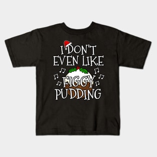 Carol Singer Figgy Pudding Christmas 2022 Kids T-Shirt